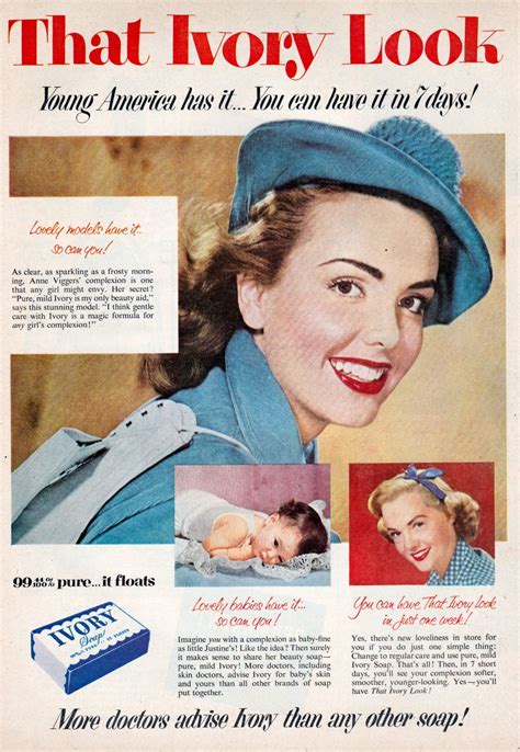 Ivory Soap Vintage Ads 1950s Retro Ads Vintage Ladies History