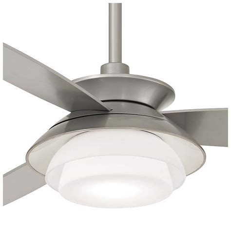 56 Minka Aire Stack Silver Dimmable Led Ceiling Fan 58e41 Lamps Plus