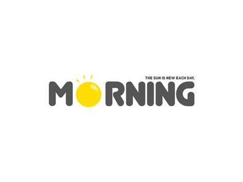 Morning Logotype By Parisa On Dribbble