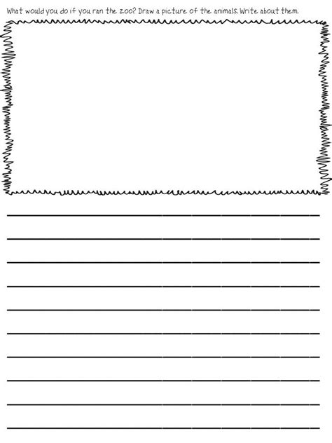 2nd Grade Writing Paper Writing Worksheets For 2nd Grade