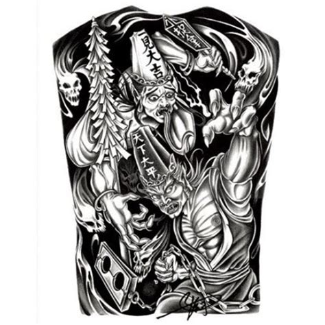 Chinese Grim Reaper Artwear Tattoo