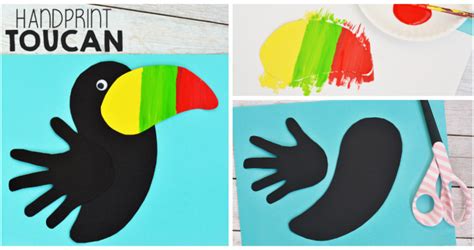 I Heart Arts N Crafts Toucan Craft Animal Crafts For Kids