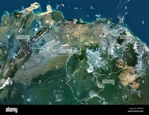 Imagen Satelital De Venezuela Fotografías E Imágenes De Alta Resolución