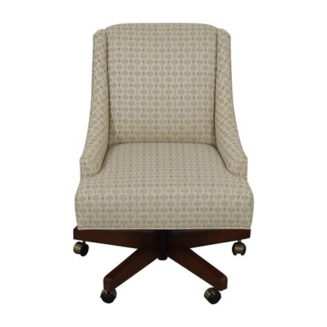 Check out our upholstered office chair selection for the very best in unique or custom, handmade pieces from our furniture shops. 83% OFF - Ethan Allen Ethan Allen Beige Upholstered Office ...
