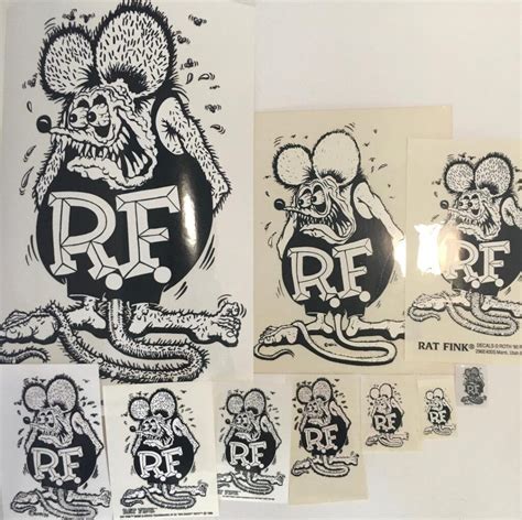 Rat Fink Decals Archives Ed Roths Rat Fink