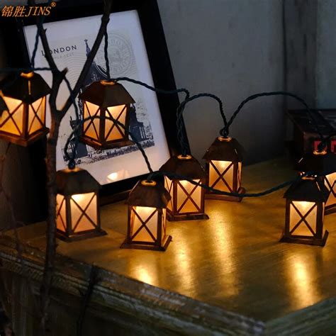 Vintage House Lamp Strings Outdoor Waterproof Luces Led Decoracion