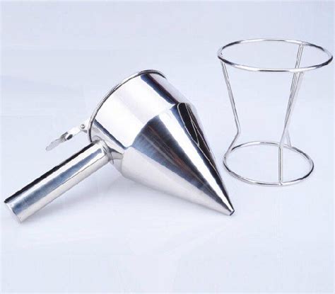 177us Special Small Octopus Balls Tool Stainless Steel Funnel With