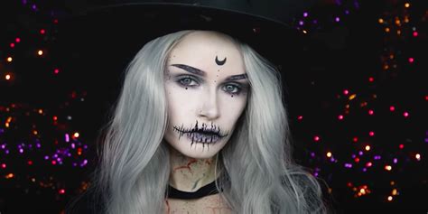 Unisex Horrible Skin Fake Make Up Witch Zombie Fancy Dress Halloween
