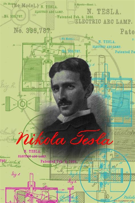 Nikola Tesla Pop Art Print Limited Edition Of 5 Artwork Nikola