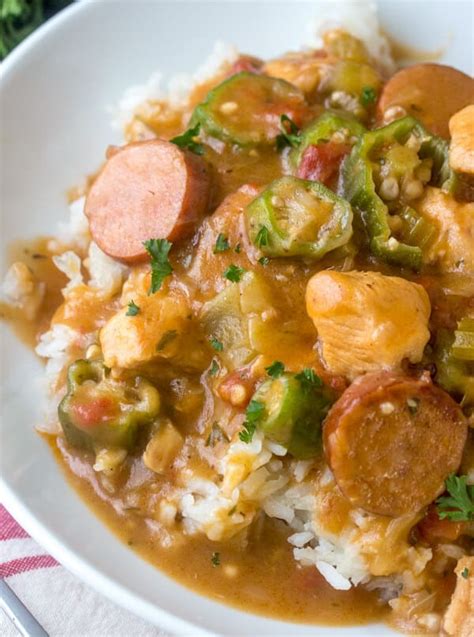 Chicken And Sausage Gumbo A Warm Comforting Southern Meal