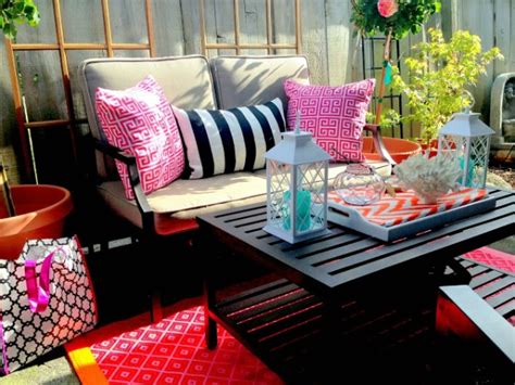 Colorful And Youthful Back Patios