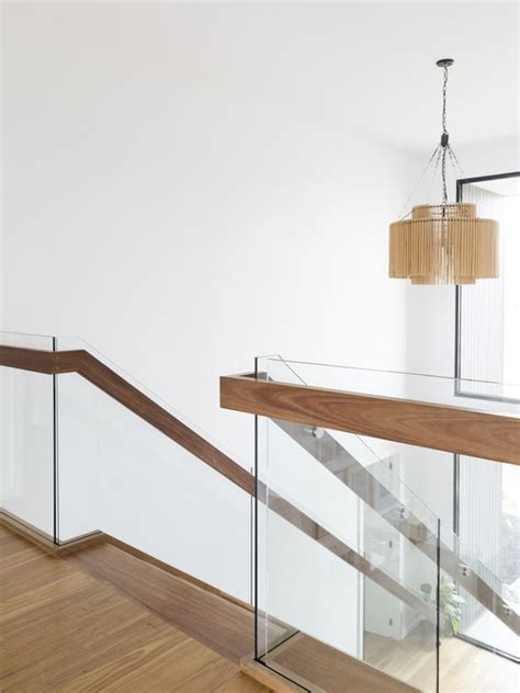 Modern Stair Stairs Feature Contemporary Timber Straight
