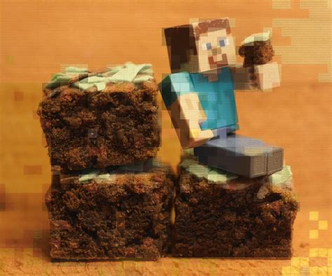 Minecraft Block Brownies 13 Steps Instructables