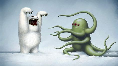 1920x1080 1920x1080 Digital Art Creature Polar Bears Roar Fangs