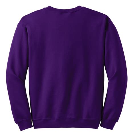 Gildan 18000 Heavy Blend Crewneck Sweatshirt Purple
