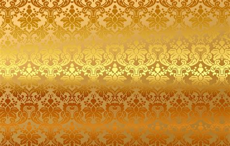 Photo Wallpaper Background, Gold, Pattern, Vector, - Gold Ornament ...