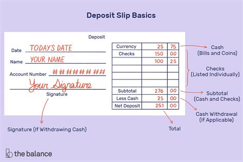 A deposit slip is a small paper form that a bank customer includes when depositing funds into a bank account. Deposit Slip Worksheet — excelguider.com