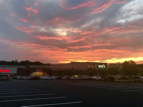 Was Lucky To Catch This Sunset From The Rockaway Mall Tonight Rnewjersey