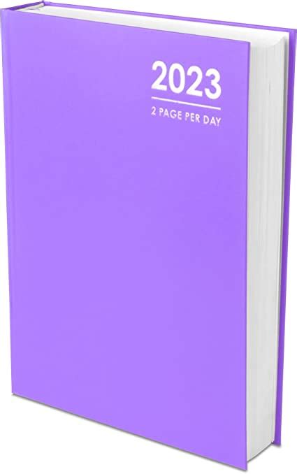 2023 A4 2 Pages Per Day Diary 80gsm Fsc Paper Home Office Desk