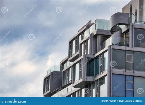Modern Luxury Apartment Building Stock Photo Image Of Hotel