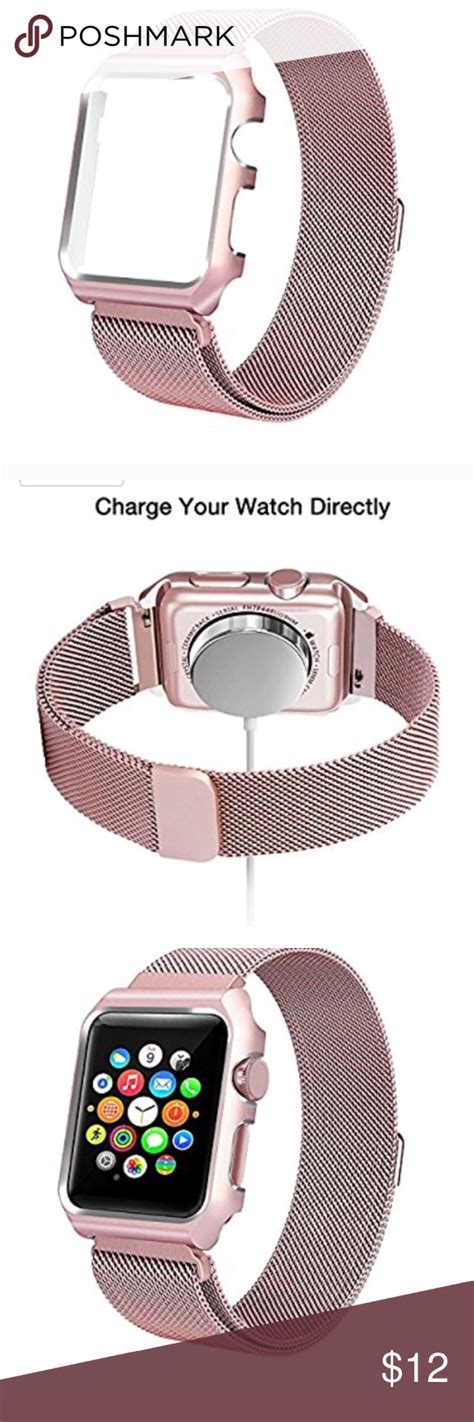 While fossil is an okay watch, the software is always crashing or slow to run, and you can't receive calls on a fossil watch either, just text message or voice mail notifications. Rose Gold Chain Link Apple Watch Band 38mm Srs 1&2 | 38mm apple watch band, Apple watch bands ...