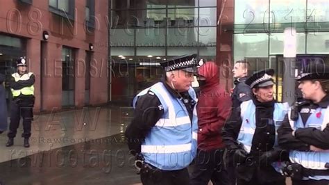 Police Liaison Officers Edl Rotherham Riverside House 08 11 2014