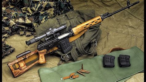 Svd Dragunov Sniper Rifle Built By Soviets Made In The Ussr Youtube