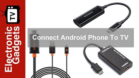 These include using google chromecast, android screen. Simple Ways to Connect Your Android Phone to Your TV - YouTube