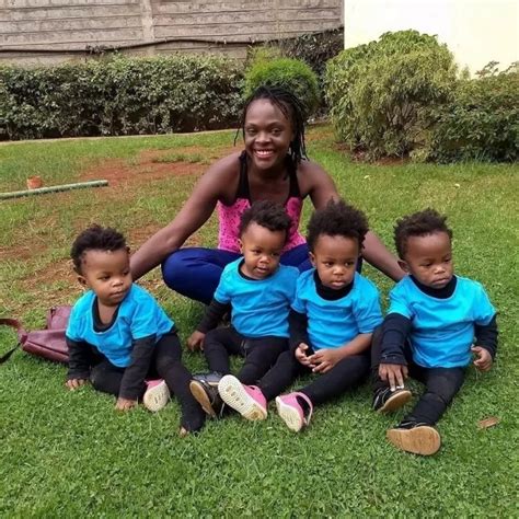 Mother Of Quadruplets Spends Ksh44500 On Uniforms For Kids School Debut