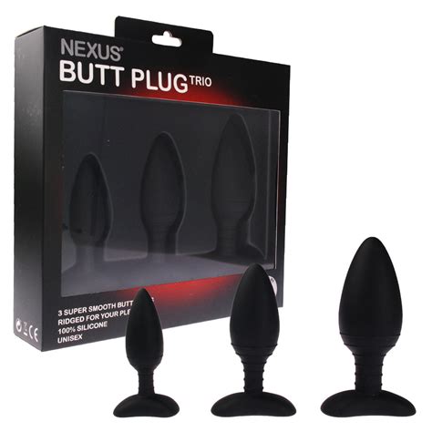 Nexus Butt Plug Trio Kit