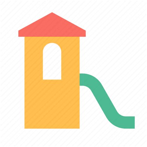 Kids Park Playground Slides Icon Download On Iconfinder