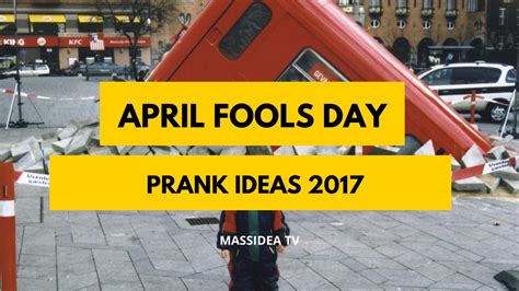 25 best april fools' day prank videos to inspire your inner prankster. 50+ Best APRIL FOOLS DAY Prank Ideas 2017 - YouTube