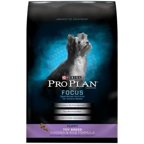 Explore purina's puppy foods here. Purina Pro Plan Focus Puppy Toy Breed Formula Dry Dog Food ...