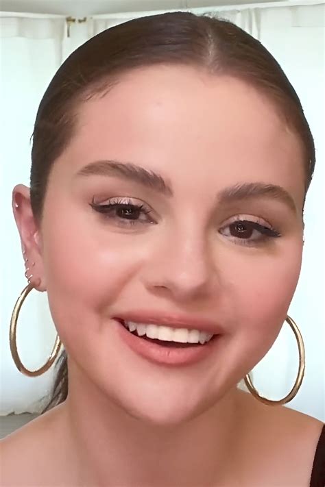 Selena Gomez Via Rare Beauty’s Tiktok Selena Gomez Selena Gomez Makeup Selena Gomez Hot