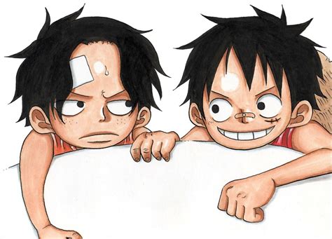 Log In Tumblr Ace And Luffy One Piece Manga One Piece Ace