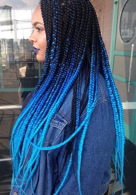 43 Pretty Box Braids With Color For Every Season Page 2 Of 4