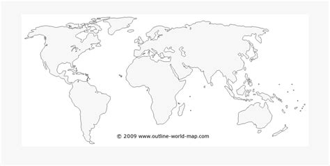 Clipart Black And White Library Blank Maps Of The World Simple World