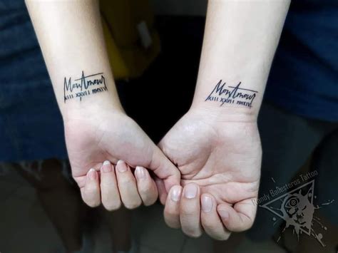 See more ideas about couple tattoos, tattoos, matching couple tattoos. Word tattoos image by Randy Ballesteros on tattoo works ...
