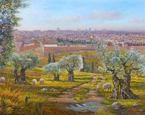 Olive Trees In Jerusalem