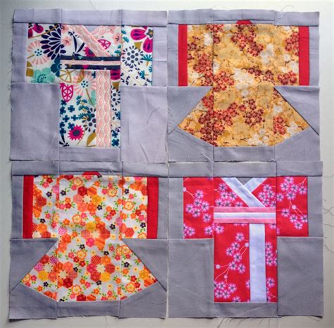 A Kimono Pattern Two Ways Japanese Quilt Patterns Japanese Quilts