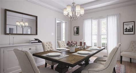 Dining Room Rendering Artistic Visions
