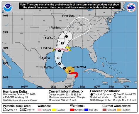 Hurricane Delta Heading For Gulf Coast Next Mpr News