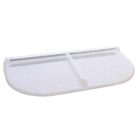 Universal fit polycarbonate window well cover. Shape Products 53 in. x 26 in. Polycarbonate U-Shape ...