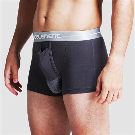 Sexy Underwear Men Black Patent Leather Boxers Shorts Man Low Waist