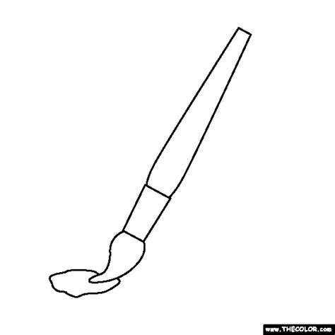 Paintbrush Clipart Outline 20 Free Cliparts Download Images On