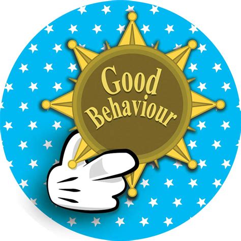 144 Good Behaviour Themed Teacher Reward Stickers Large Sticker Stocker