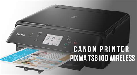 It once the setup is completed. Canon Wireless Printer Pixma TS6100 = Setup + Installation