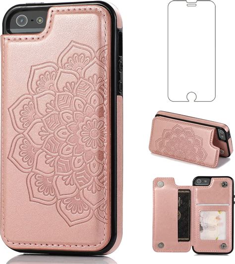 Asuwish Compatible With Iphone 5s 5 Se 2016 5se Case And