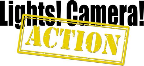 Download Hollywood Clipart Lights Camera Action Lights Camera Action