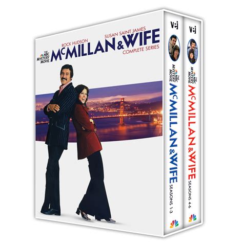 Mcmillan And Wife Dvd Collection Rock Hudson Susant Saint James